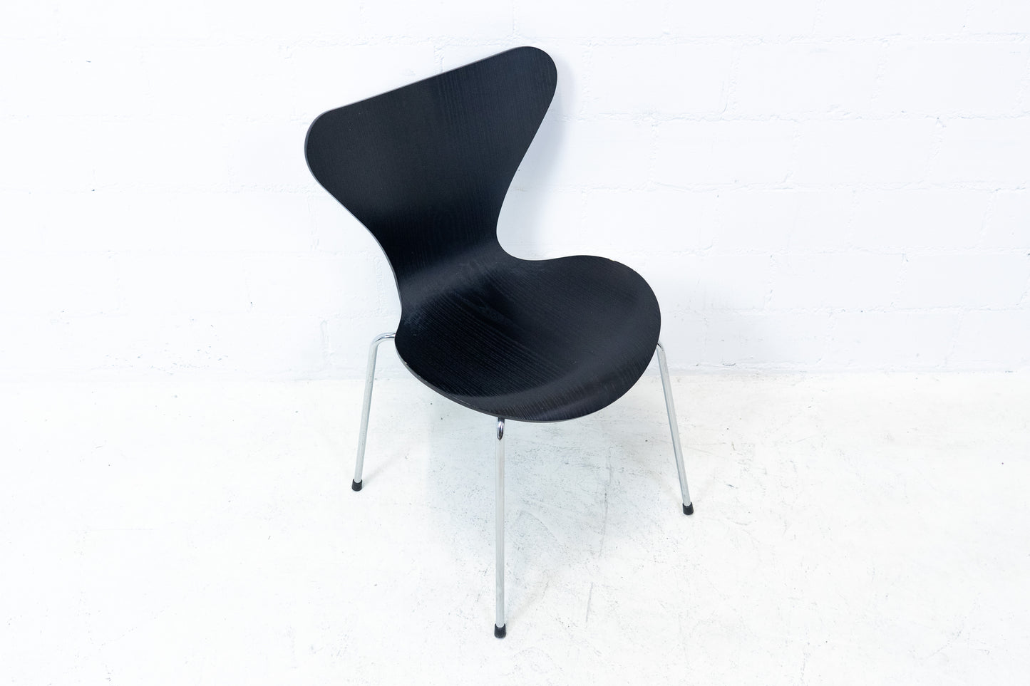 Fritz Hansen 3107 Stuhl Schwarz