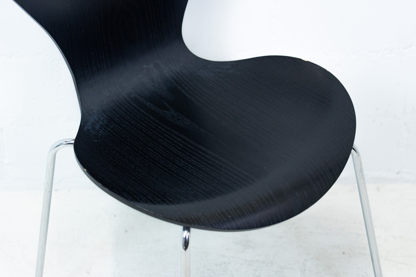 Fritz Hansen 3107 Stuhl Schwarz