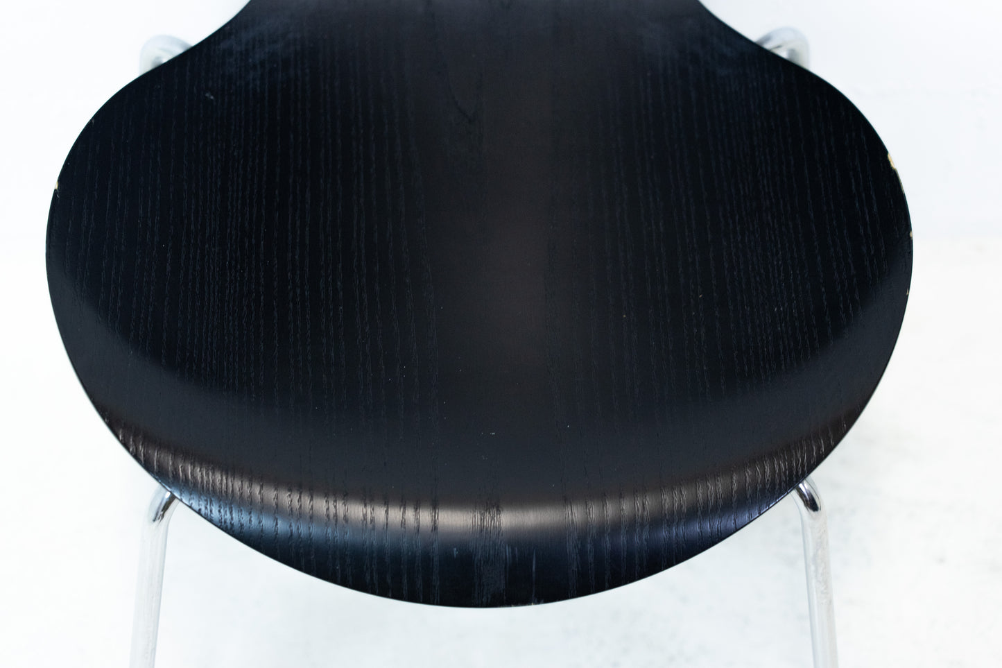 Fritz Hansen 3107 Stuhl Schwarz