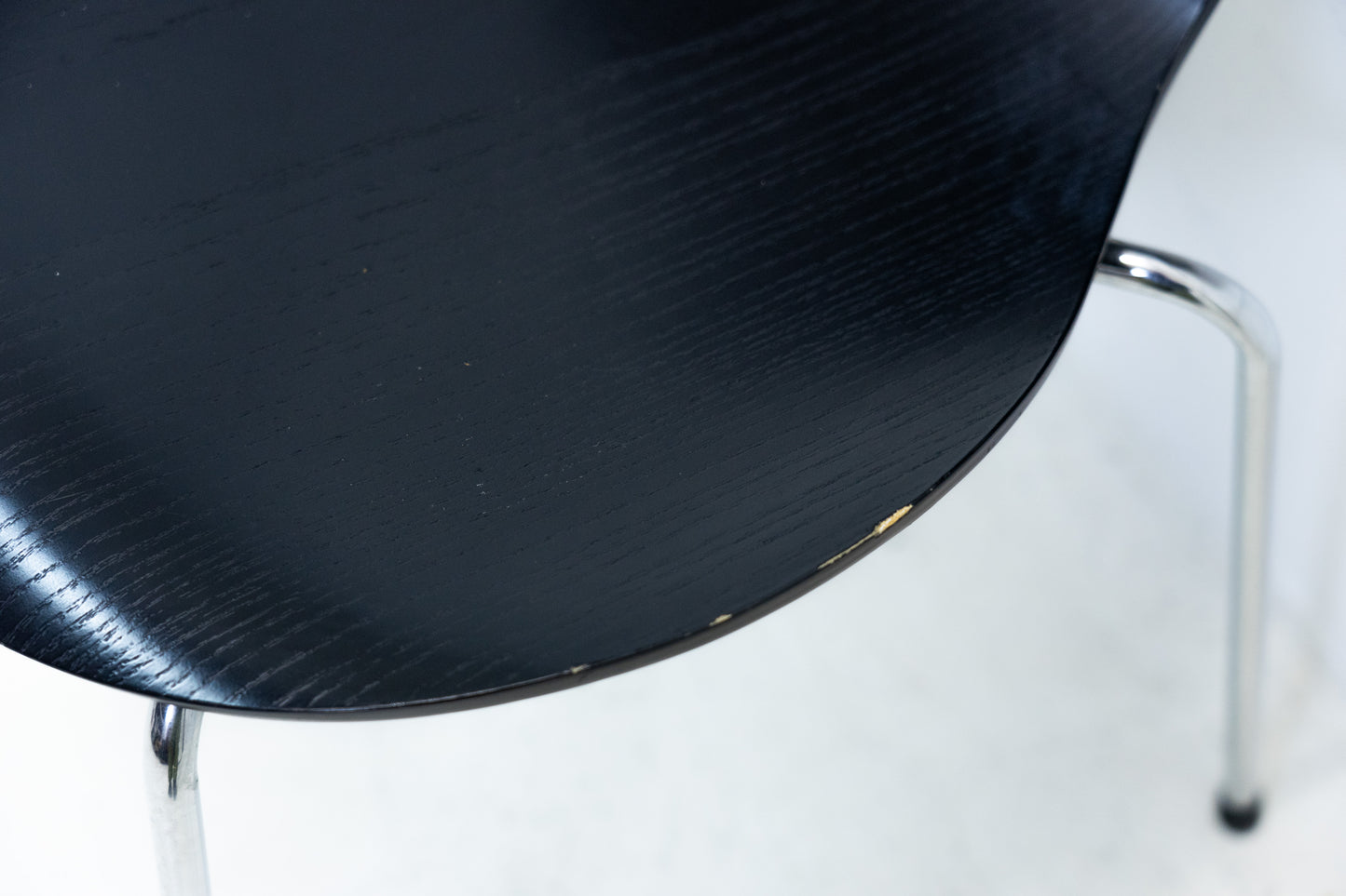 Fritz Hansen 3107 Stuhl Schwarz