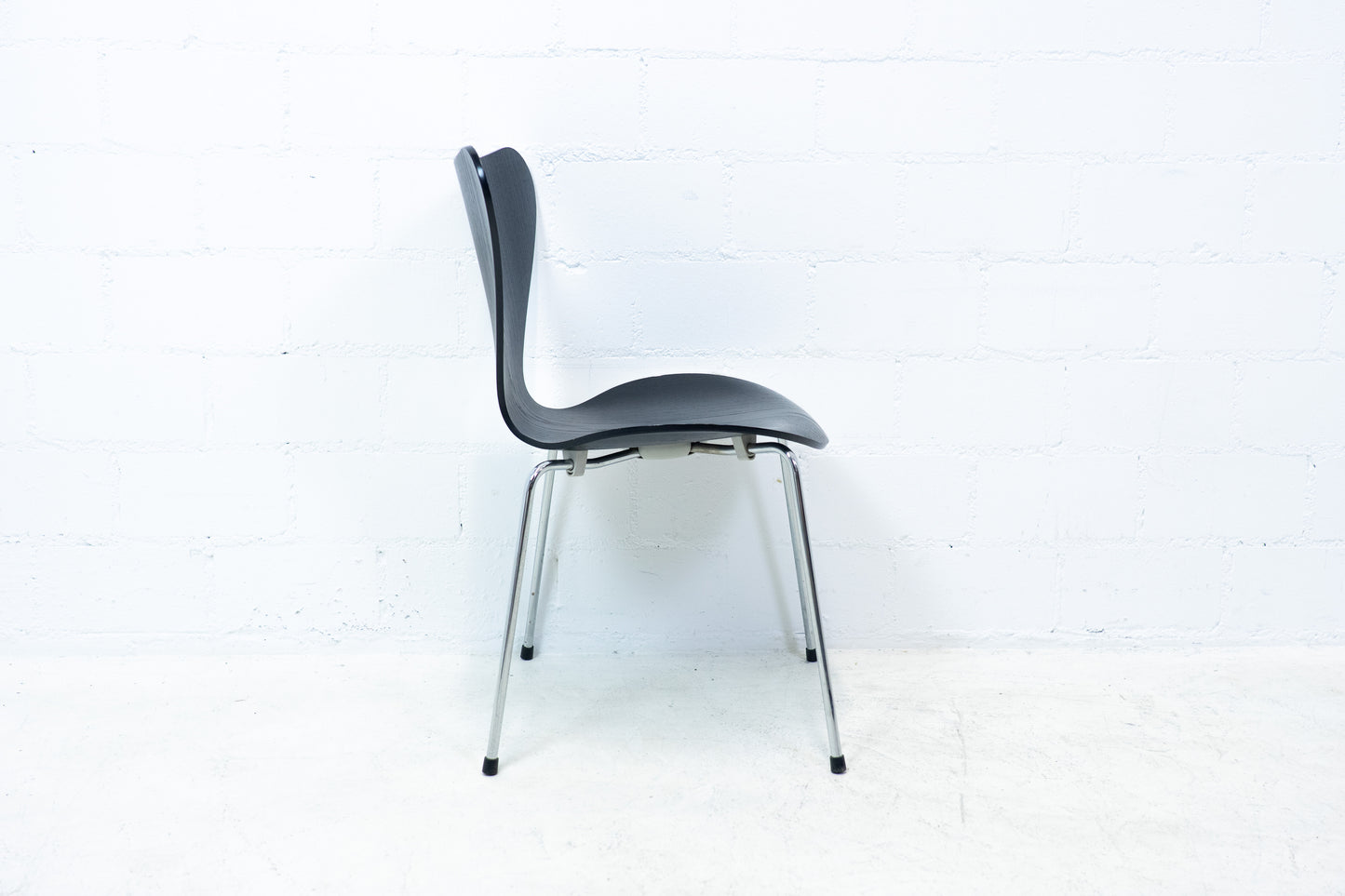 Fritz Hansen 3107 Stuhl Schwarz