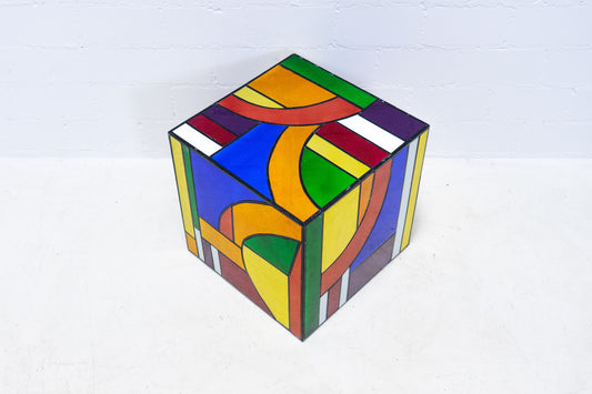 Kandinsky Kubus Couchtisch Glas
