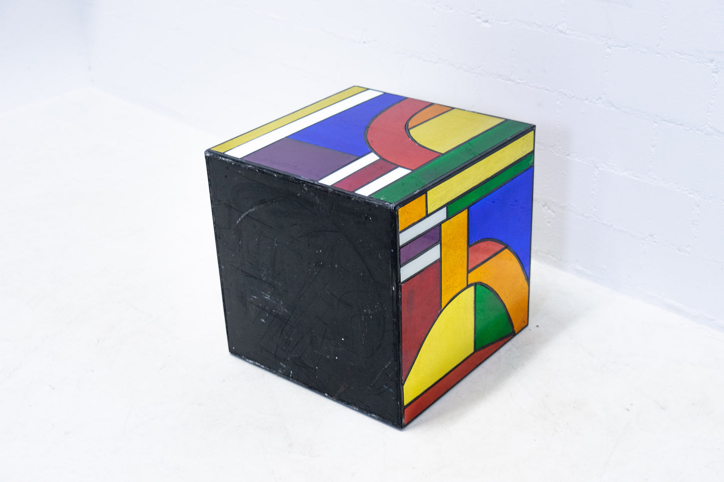 Kandinsky Kubus Couchtisch Glas