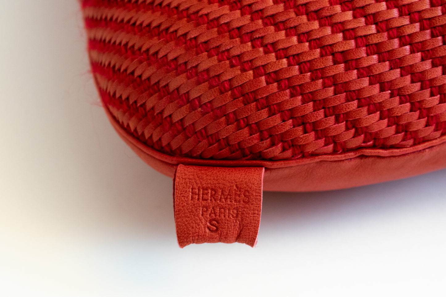 Hermès Kissen Lammleder Wolle Mohair