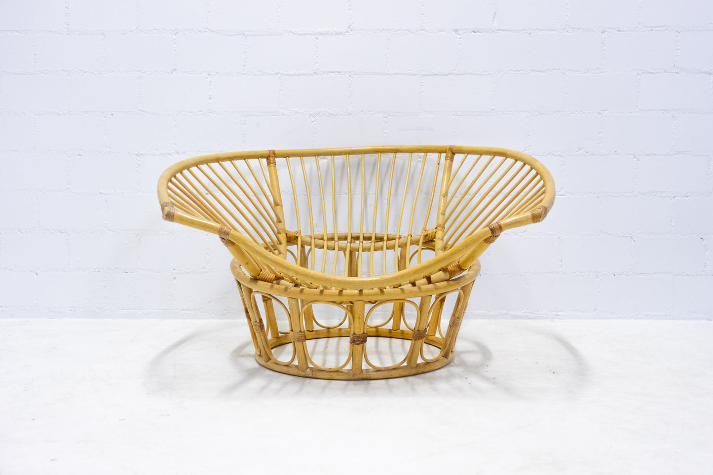 Korbsessel Vintage