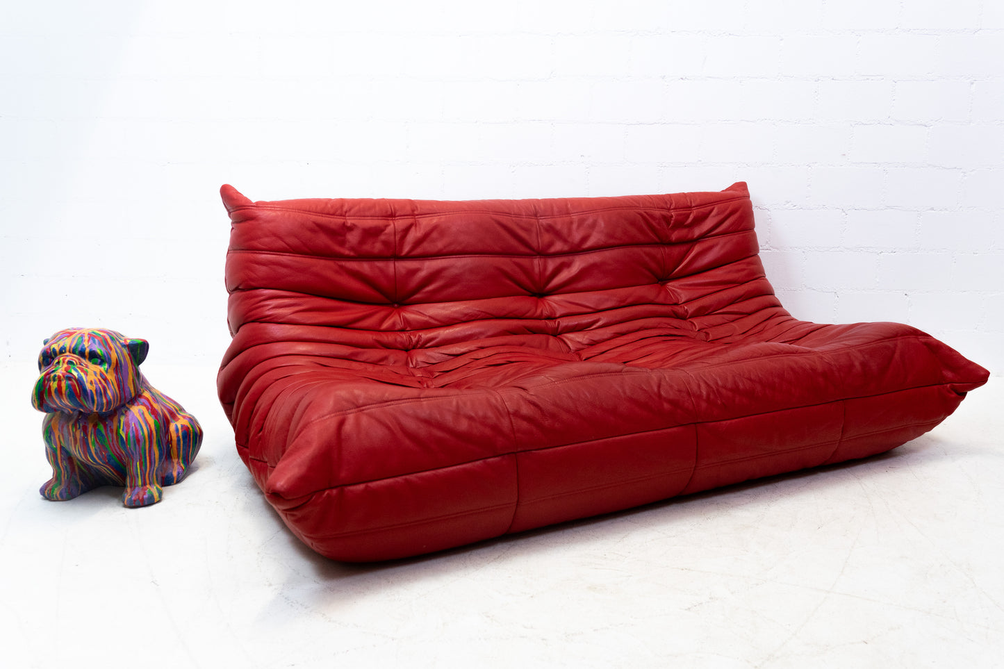 Ligne Roset Togo Sofa Leder Nr. 13