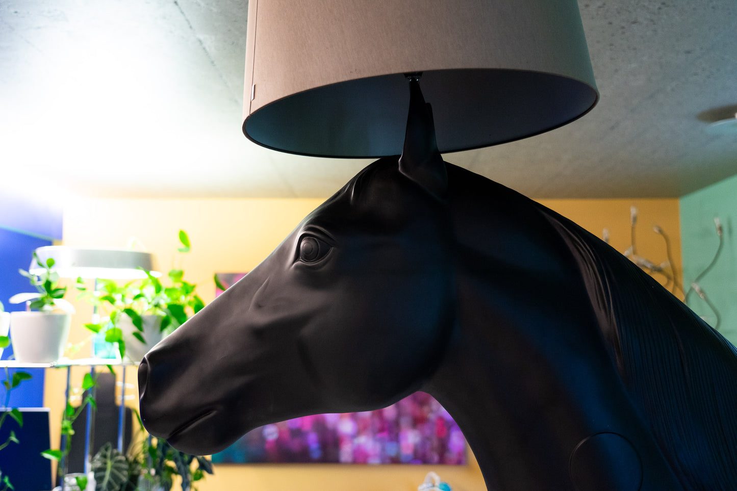 Moooi Horse Lamp Front Design