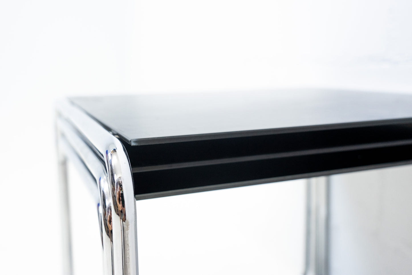 Satztische Glas Chrom