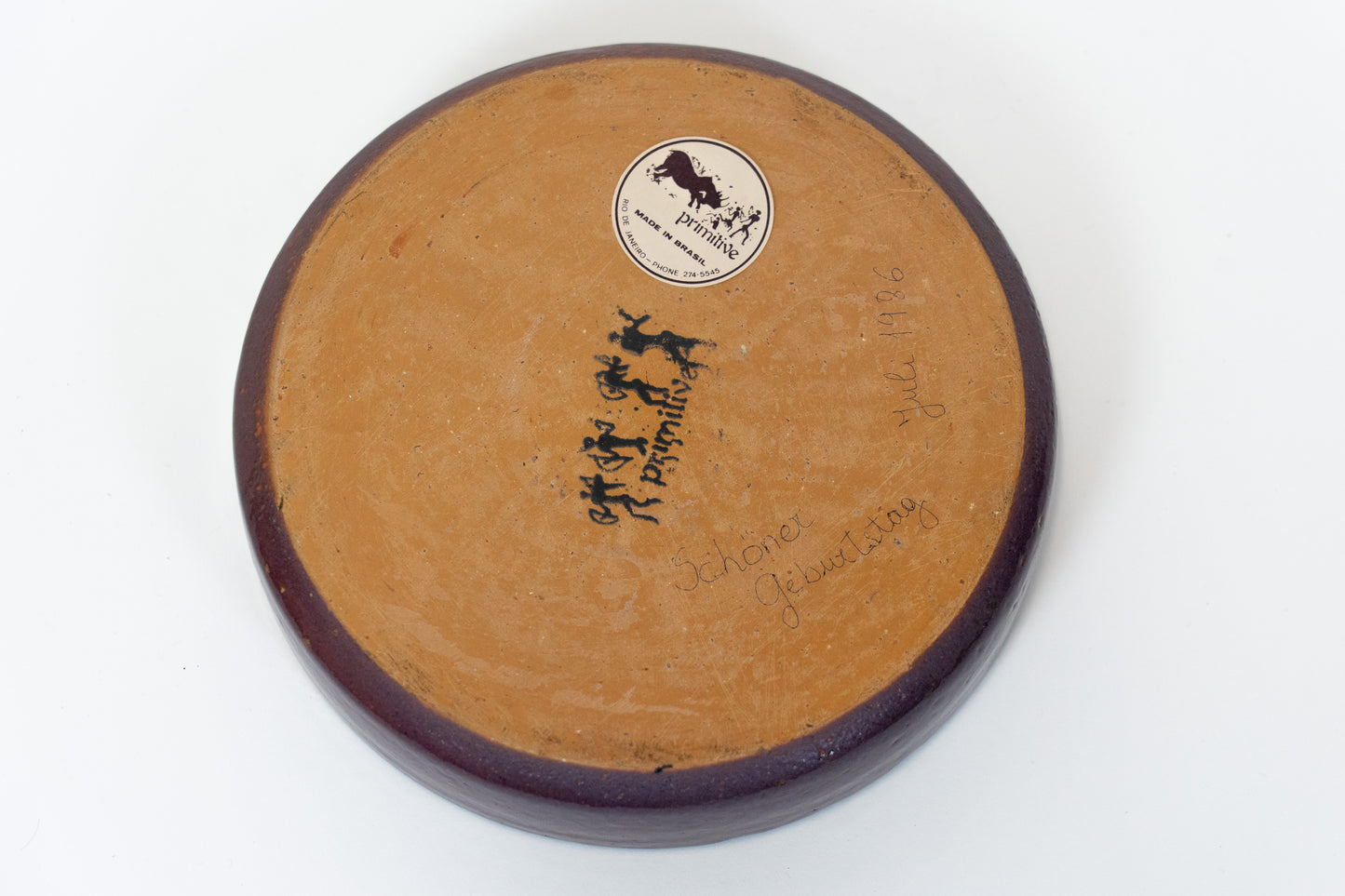 Schale Nr. 22 Primitive Made in Brasil