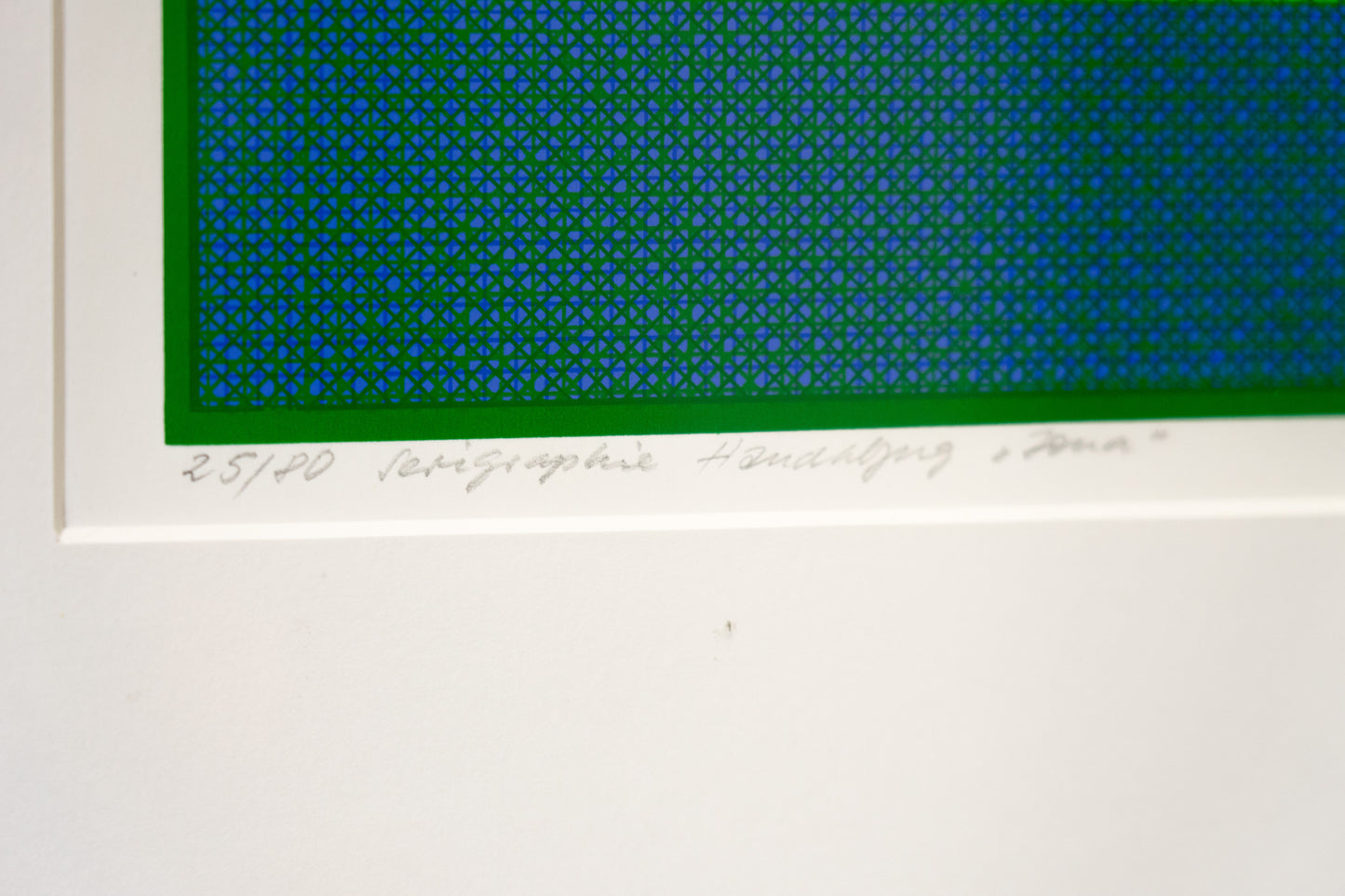 Serigraphie Nr. 1