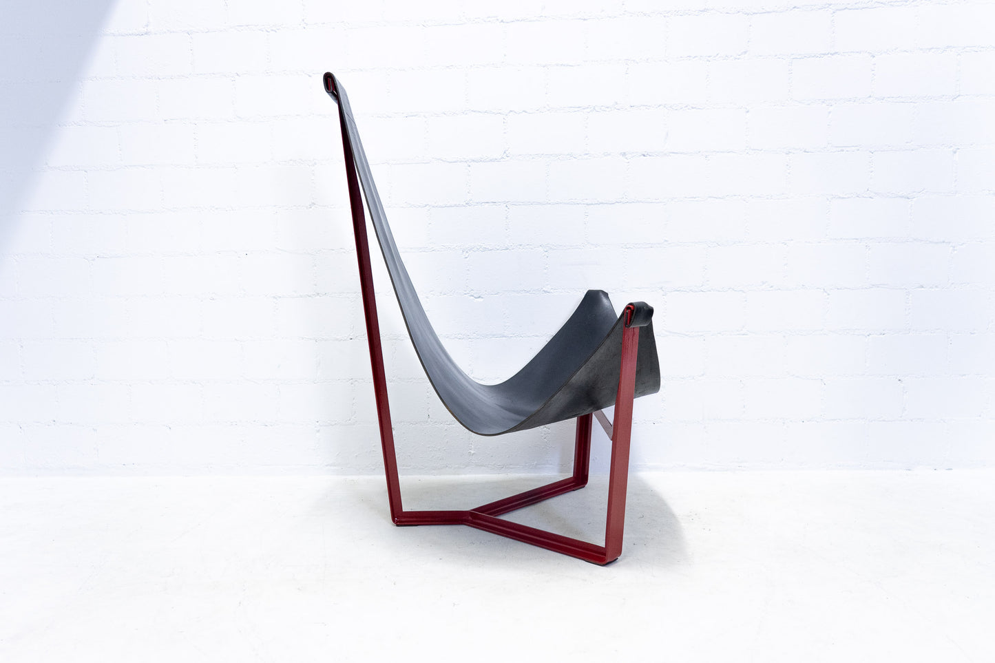 Sessel Kernleder Metall