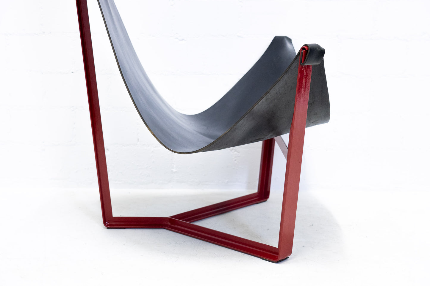 Sessel Kernleder Metall