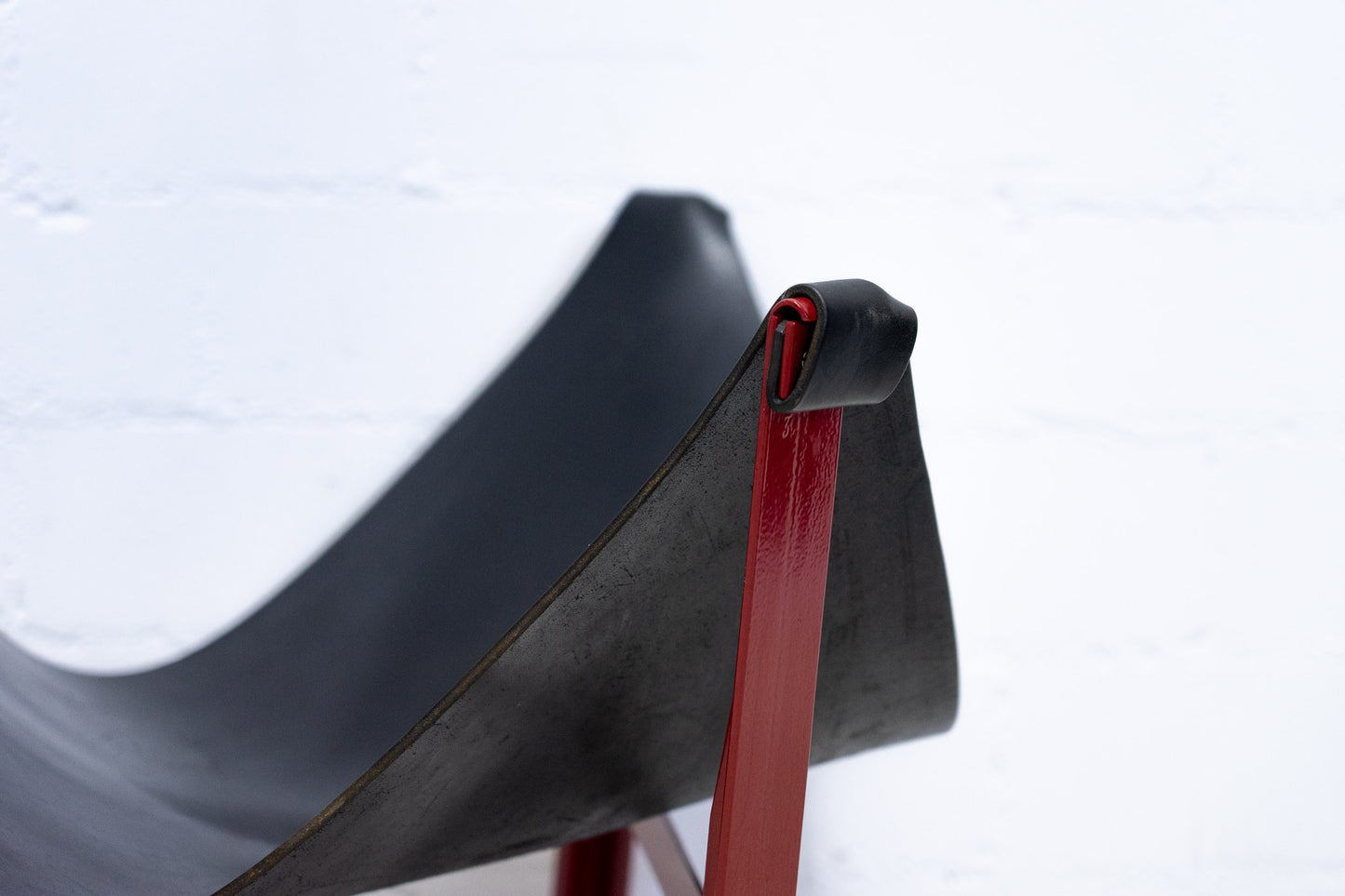 Sessel Kernleder Metall