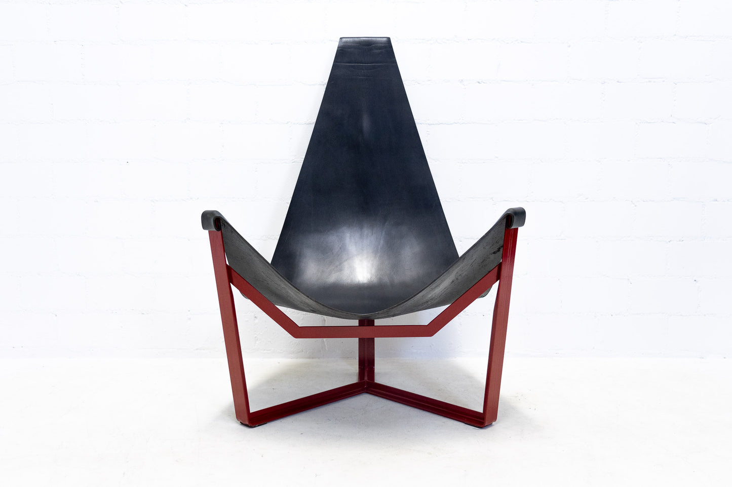 Sessel Kernleder Metall