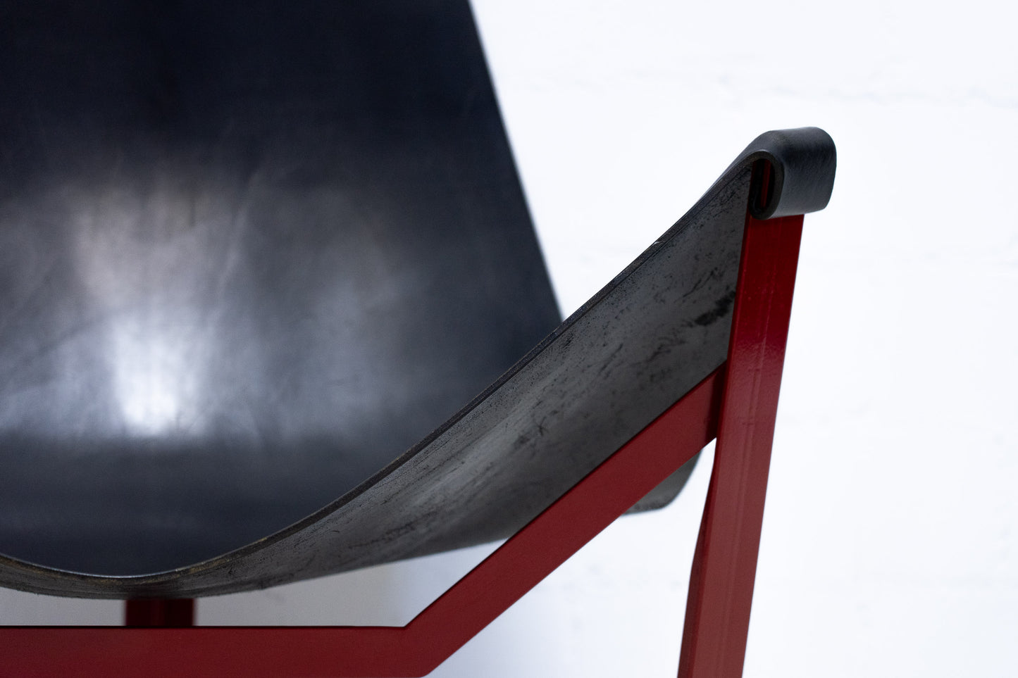 Sessel Kernleder Metall