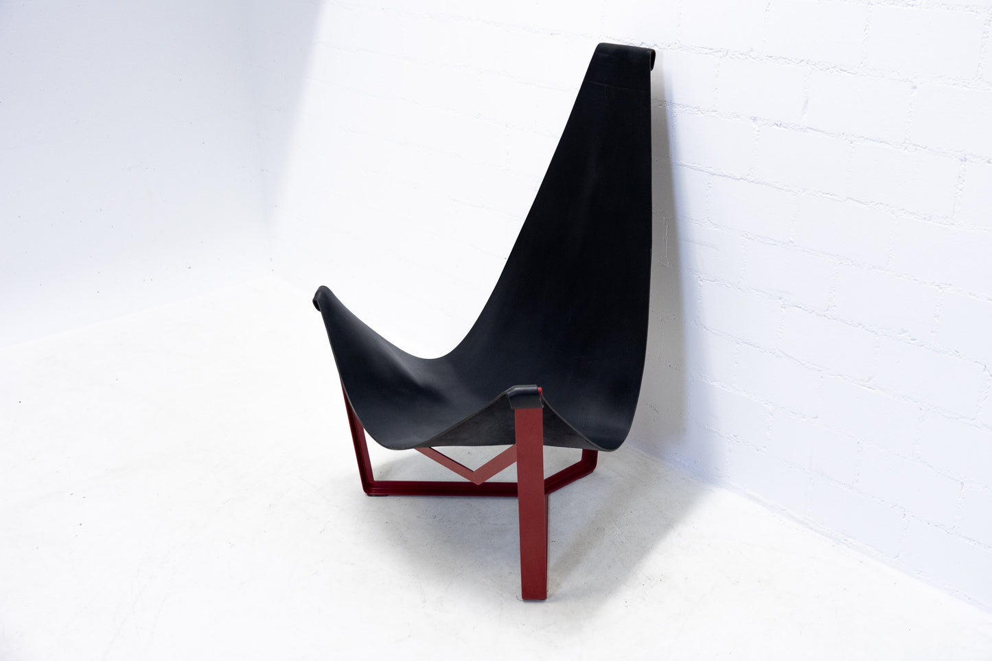 Sessel Kernleder Metall