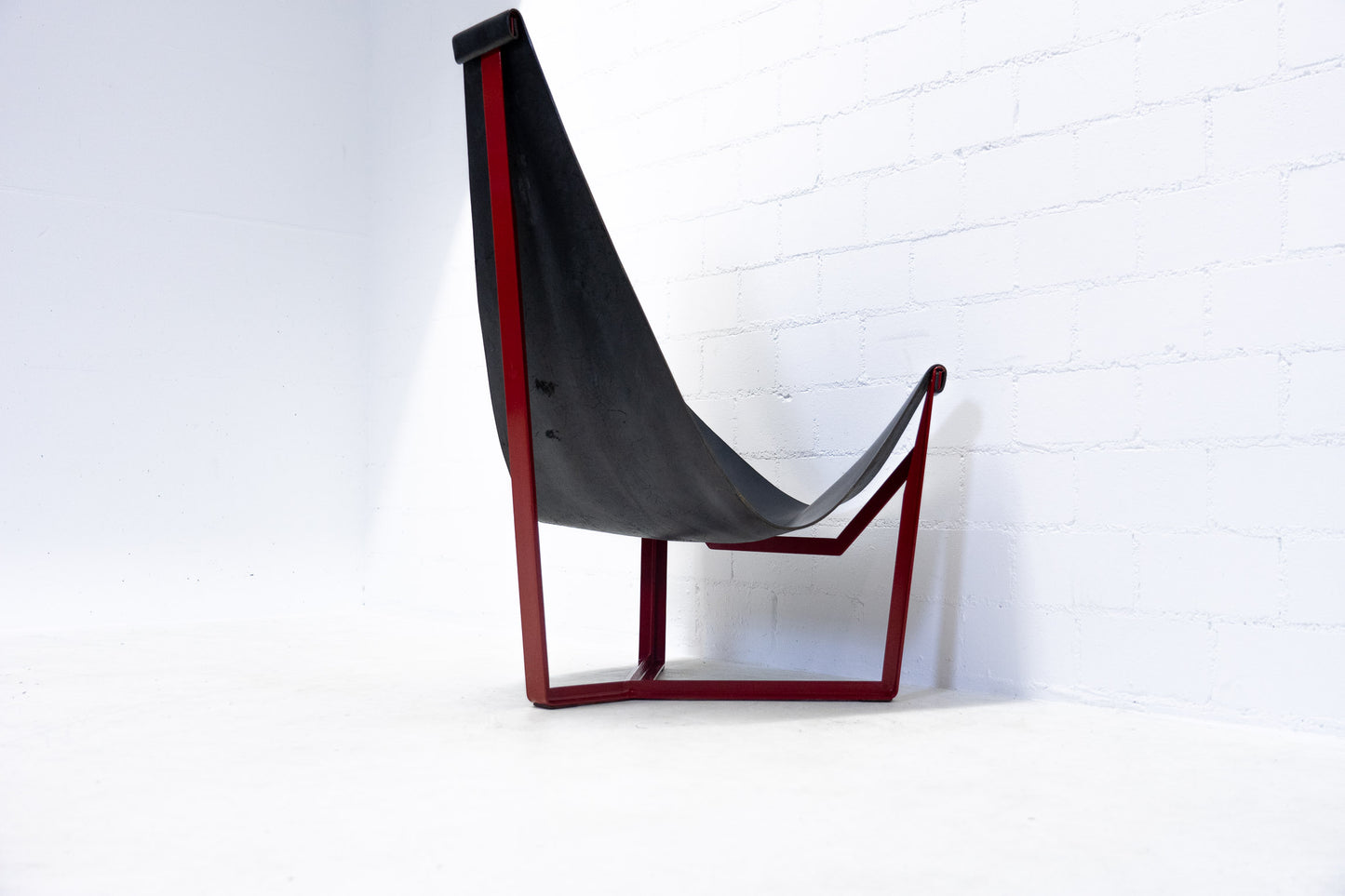 Sessel Kernleder Metall