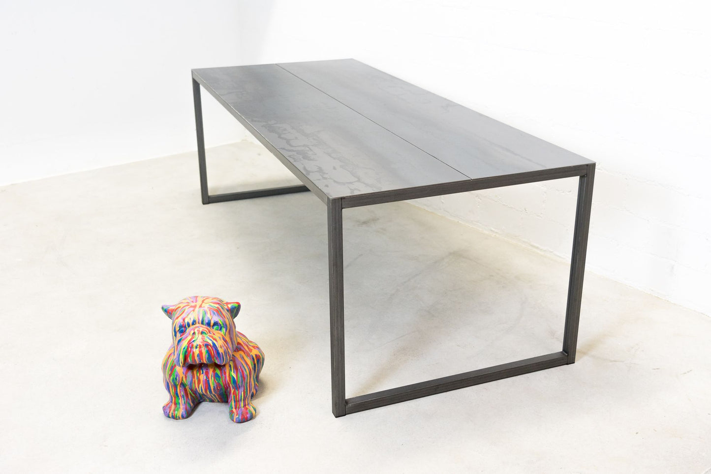 Silvio Rohrmoser Walzstahltisch