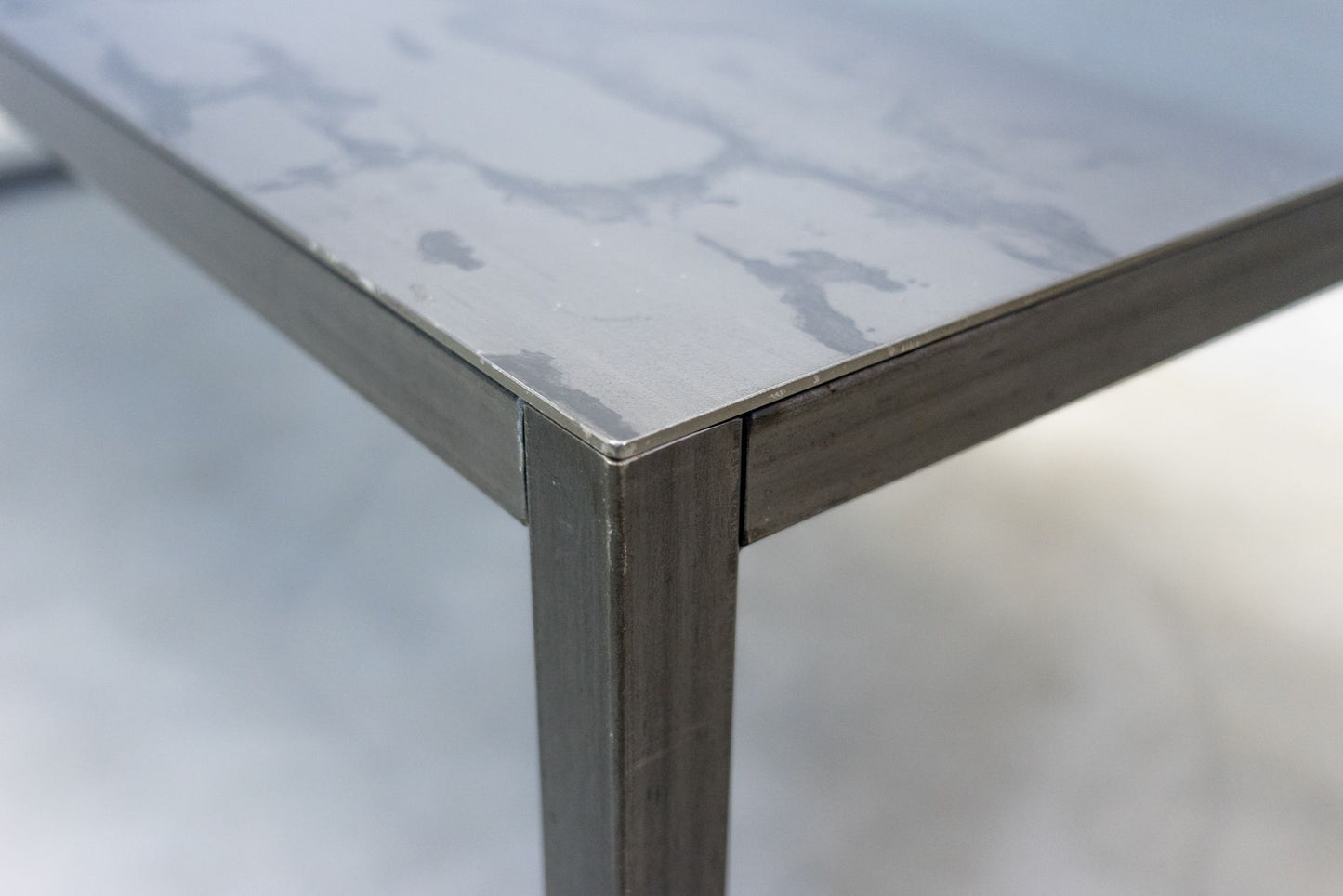 Silvio Rohrmoser Walzstahltisch