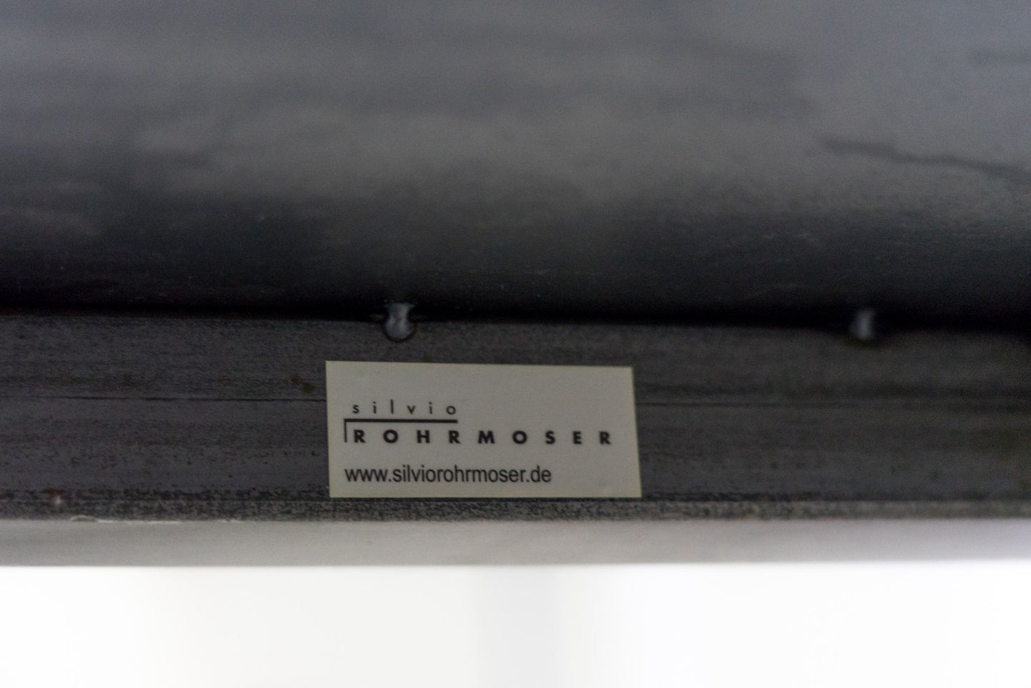 Silvio Rohrmoser Walzstahltisch