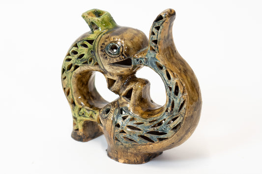 Skulptur Fisch Keramik Nr. 2