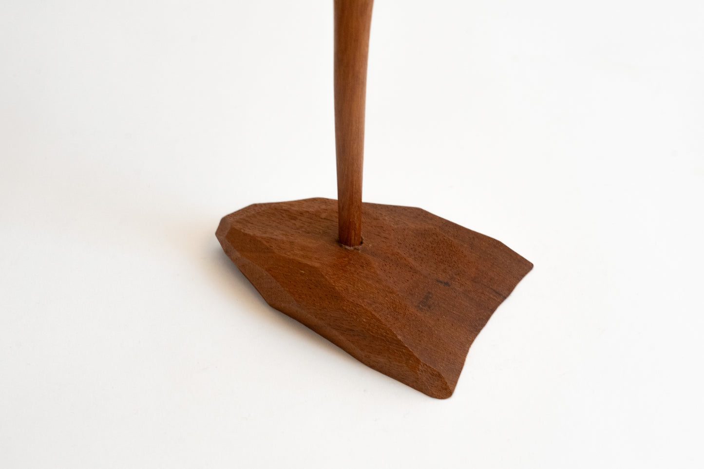 Skulptur Holz Nr. 4 Kranich