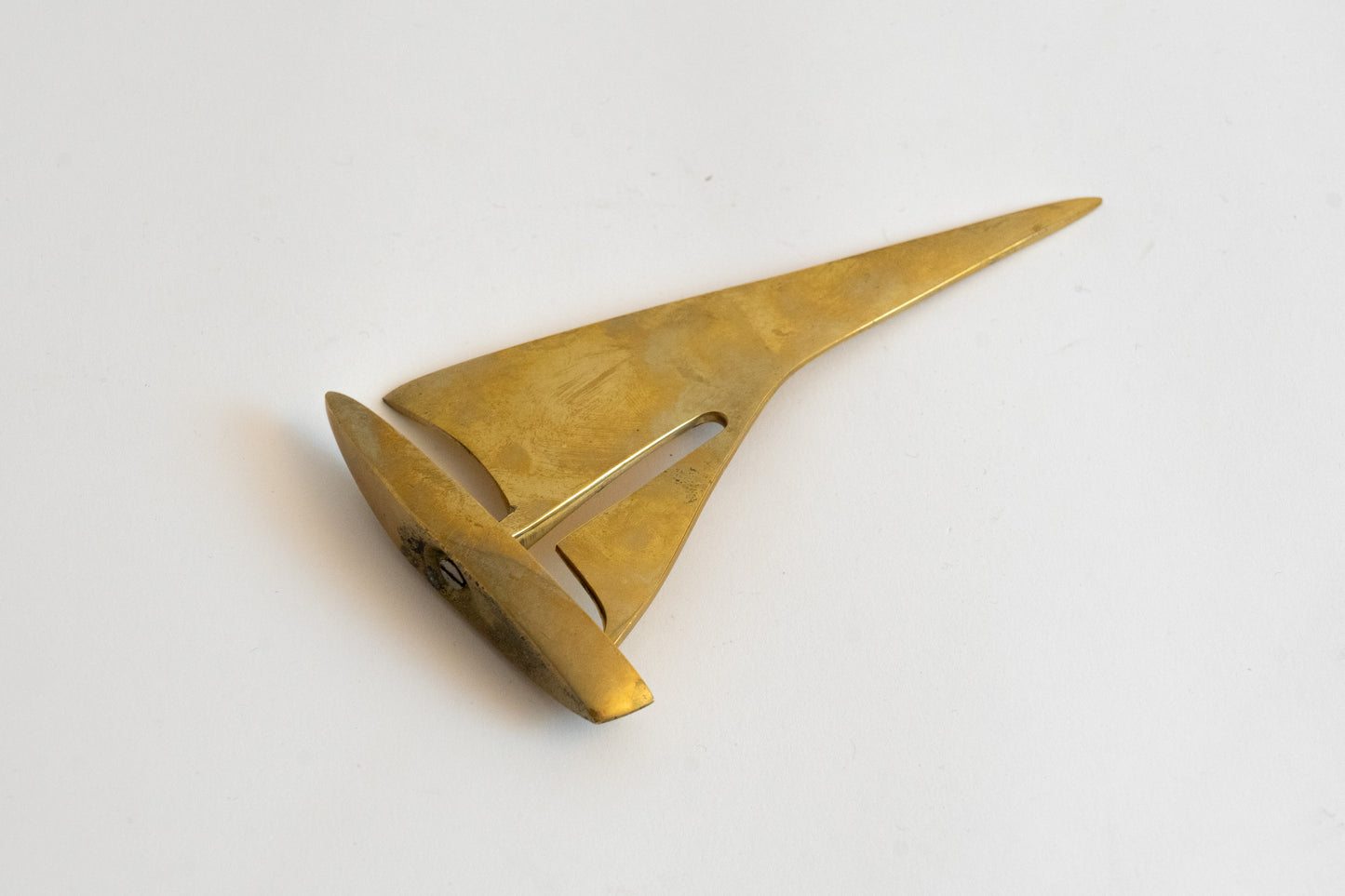 Skulptur Metall Nr. 4 Boot