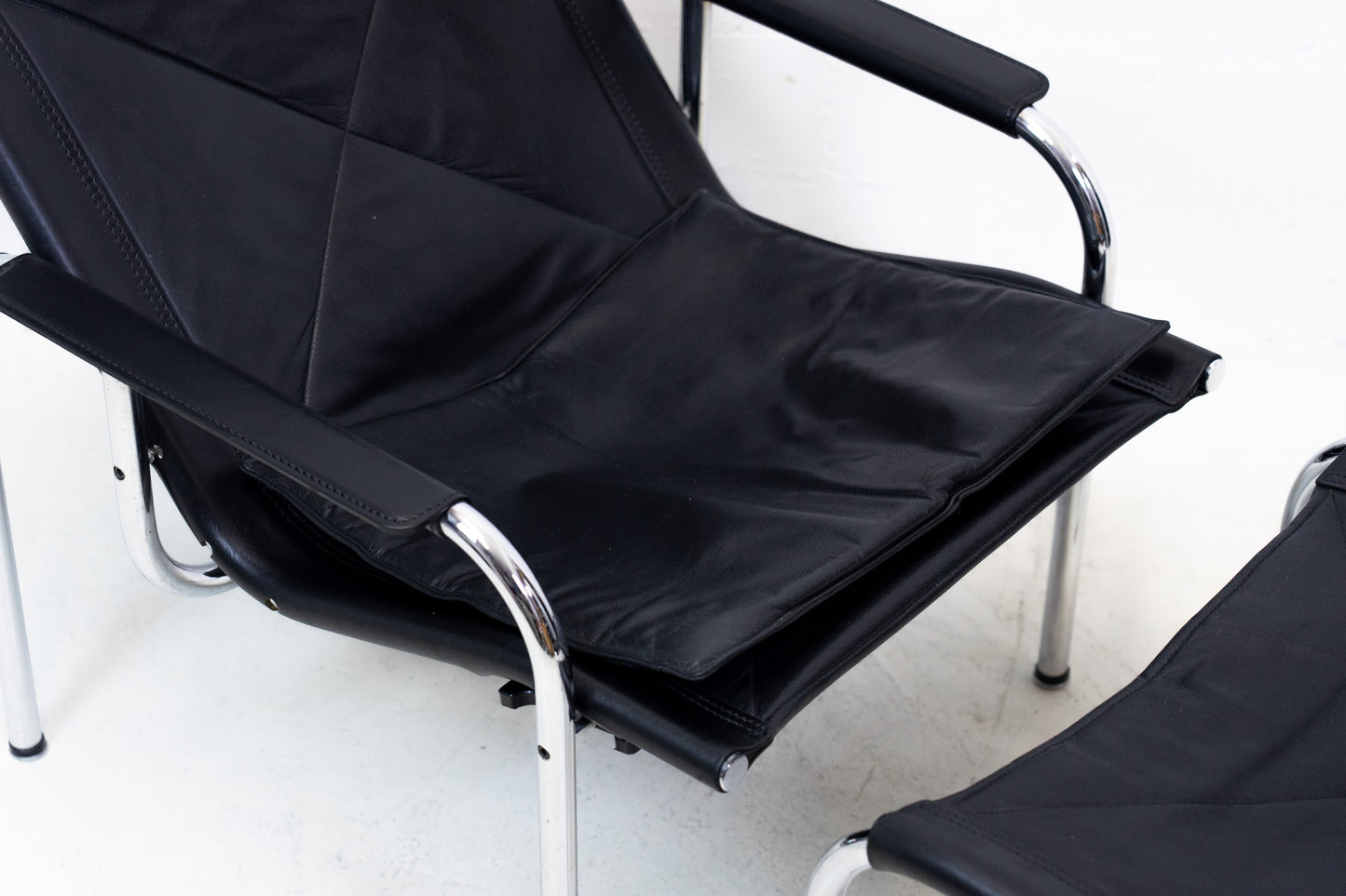 Strässle Eichenberger Hochlehner mit Hocker Nr. 31