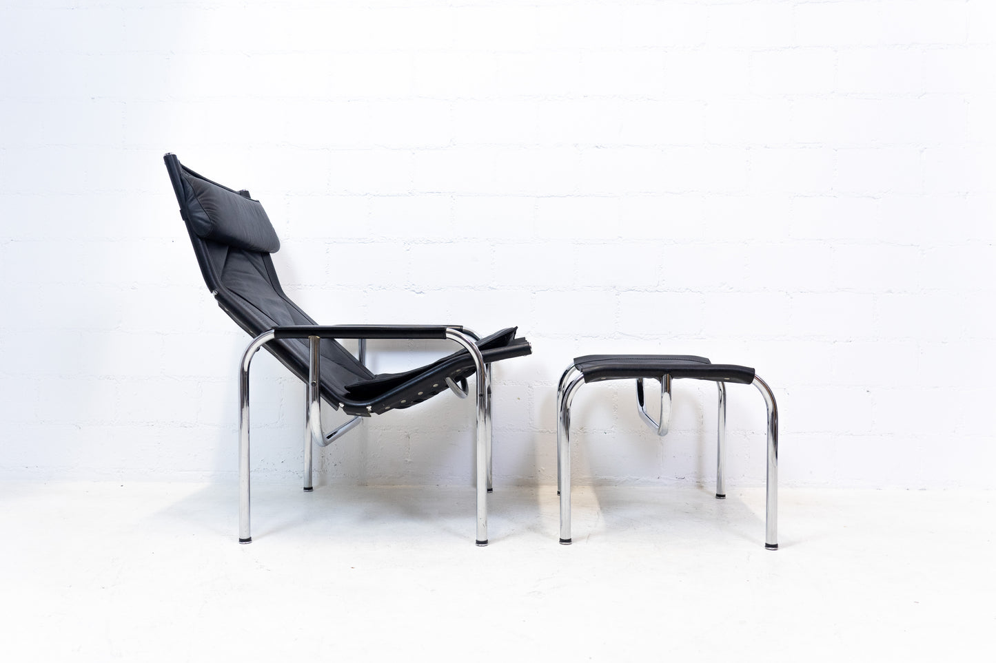 Strässle Eichenberger Hochlehner mit Hocker Nr. 31