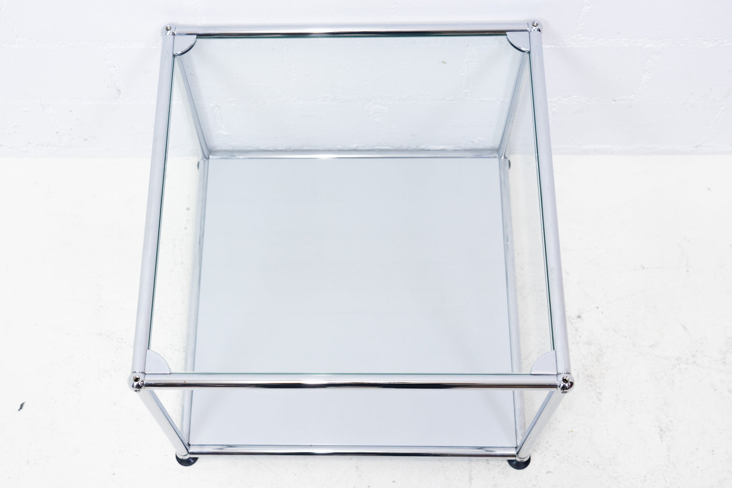 USM Haller Couchtisch Glas Lichtgrau Nr. 8