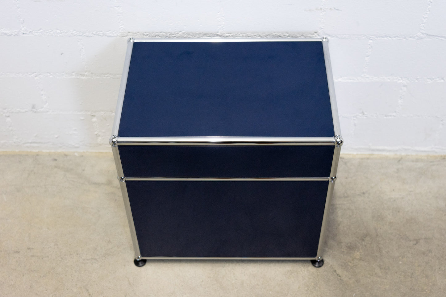 USM Haller Highboard Stahlblau Nr. 1