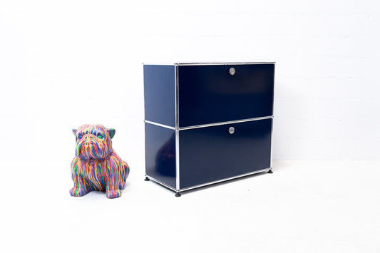 USM Haller Highboard Stahlblau Nr. 3