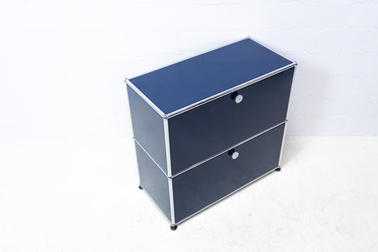 USM Haller Highboard Stahlblau Nr. 3