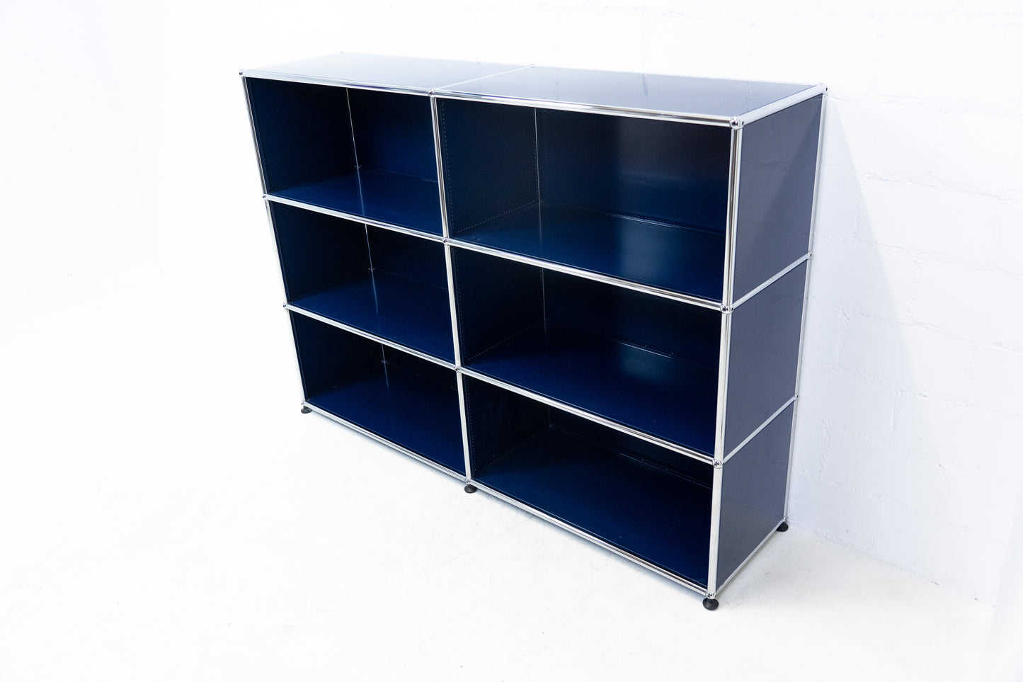 USM Haller Regal Stahlblau Nr. 2