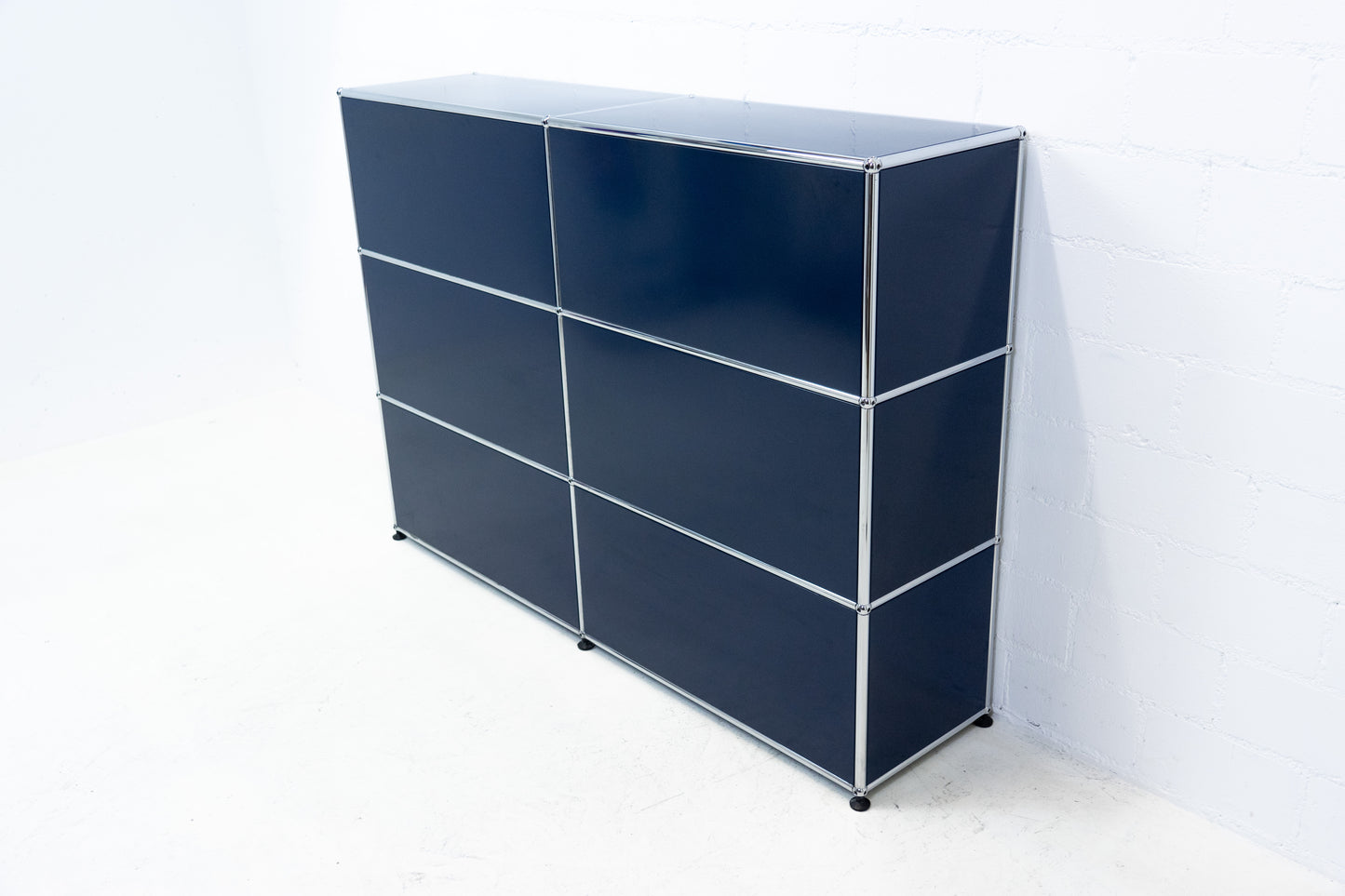 USM Haller Regal Stahlblau Nr. 2