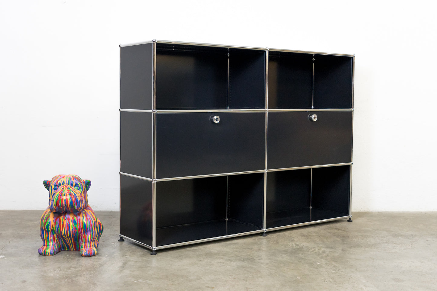 USM Haller Sideboard Graphit Schwarz Nr. 12