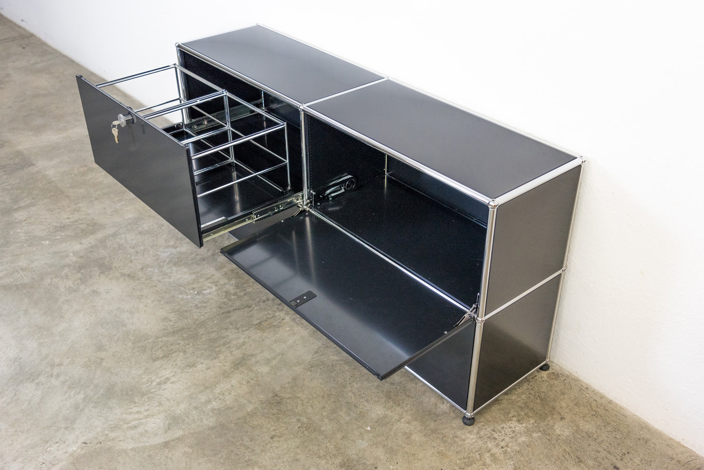 USM Haller Sideboard Graphit Schwarz Nr. 14