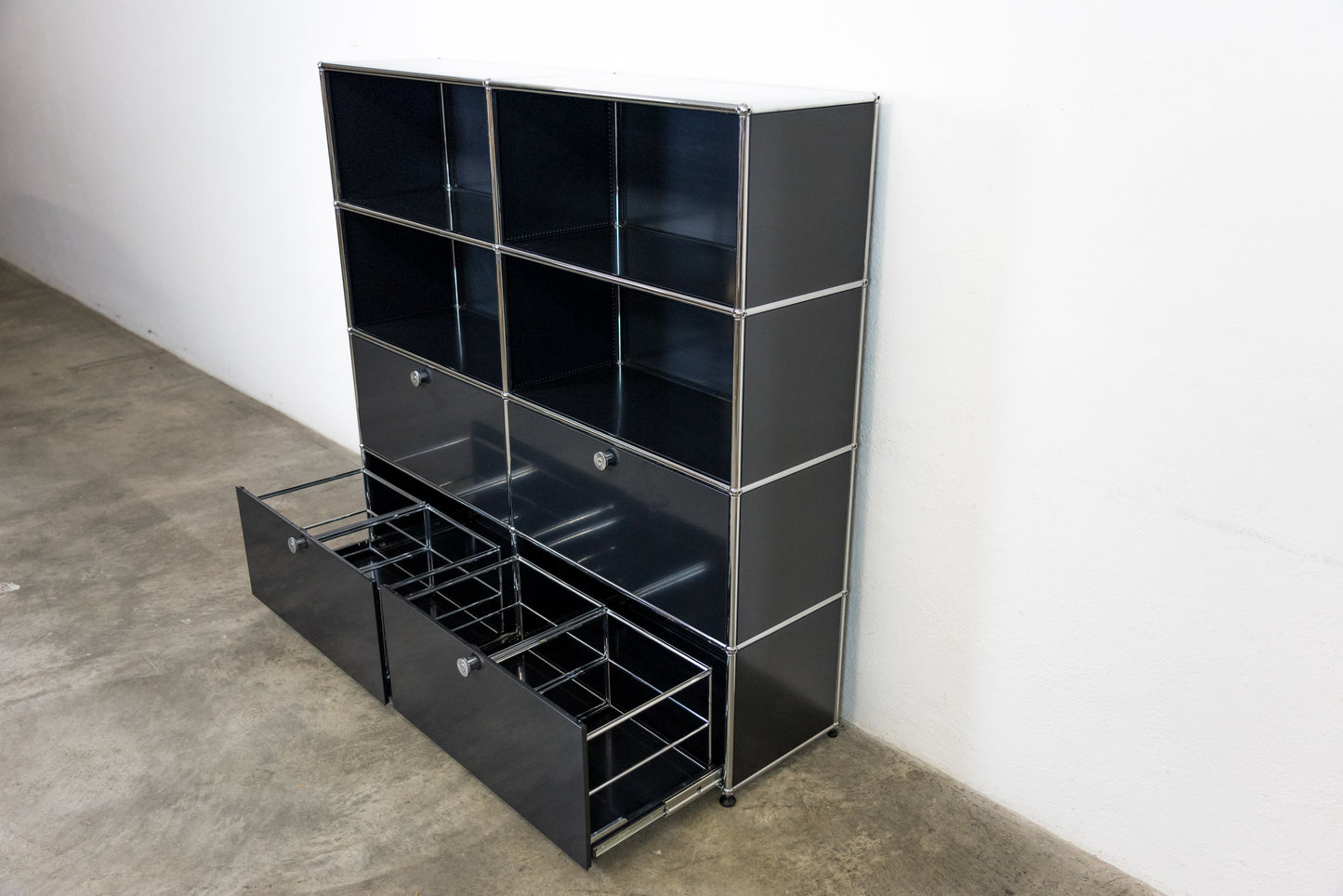 USM Haller Sideboard Graphit Schwarz Nr. 16