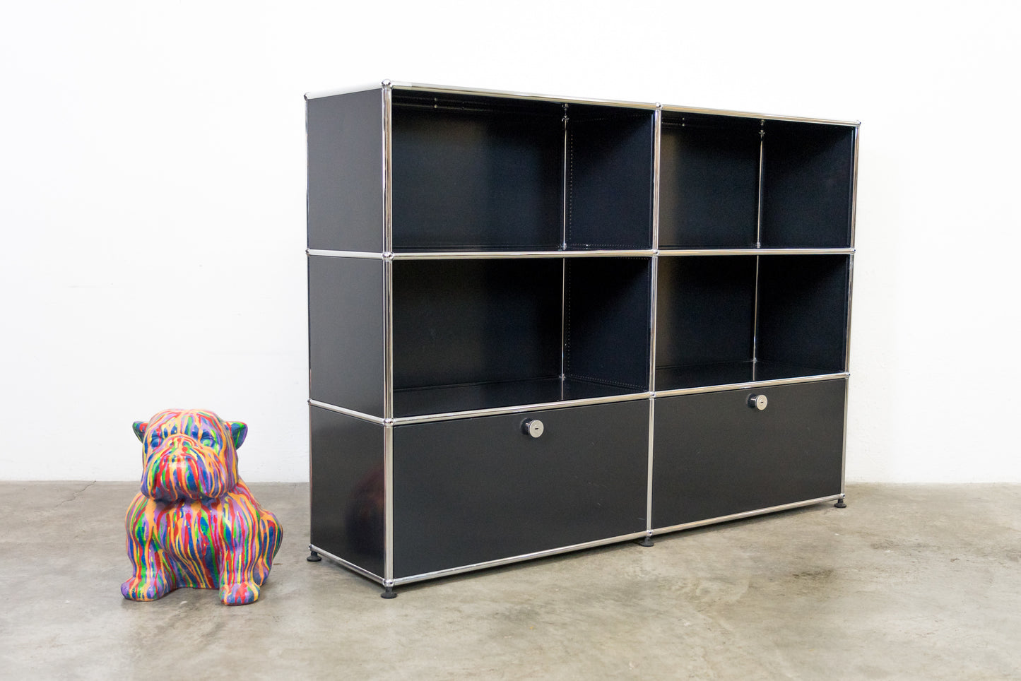 USM Haller Sideboard Graphit Schwarz Nr. 17