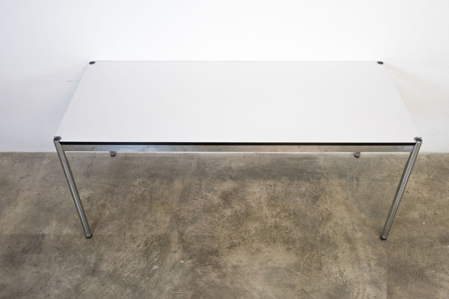 USM Haller Bürotisch 175x75 cm Perlgrau