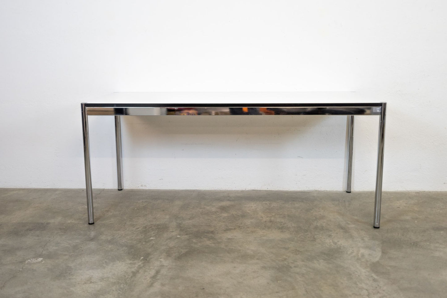 USM Haller Bürotisch 175x75 cm Perlgrau
