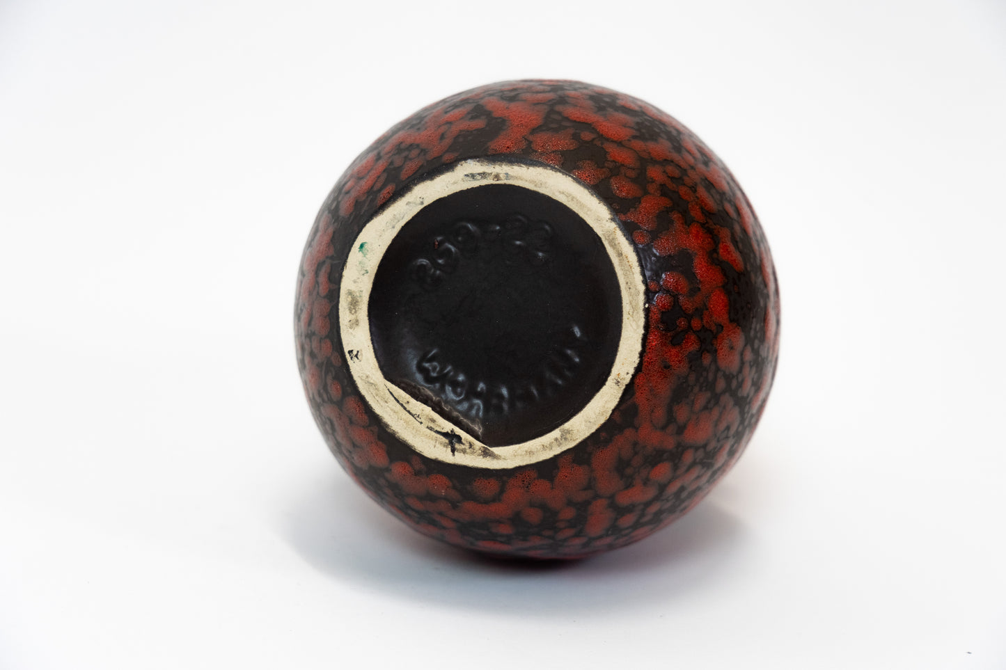 Vase Nr. 105 Scheurich Fat Lava