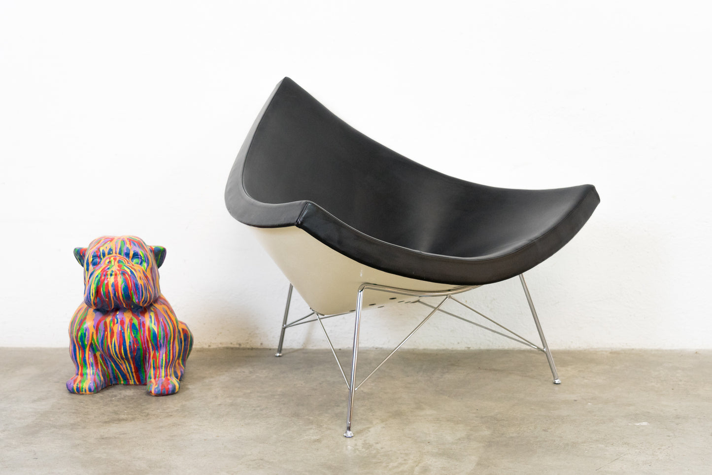 Vitra Coconut Chair Leder