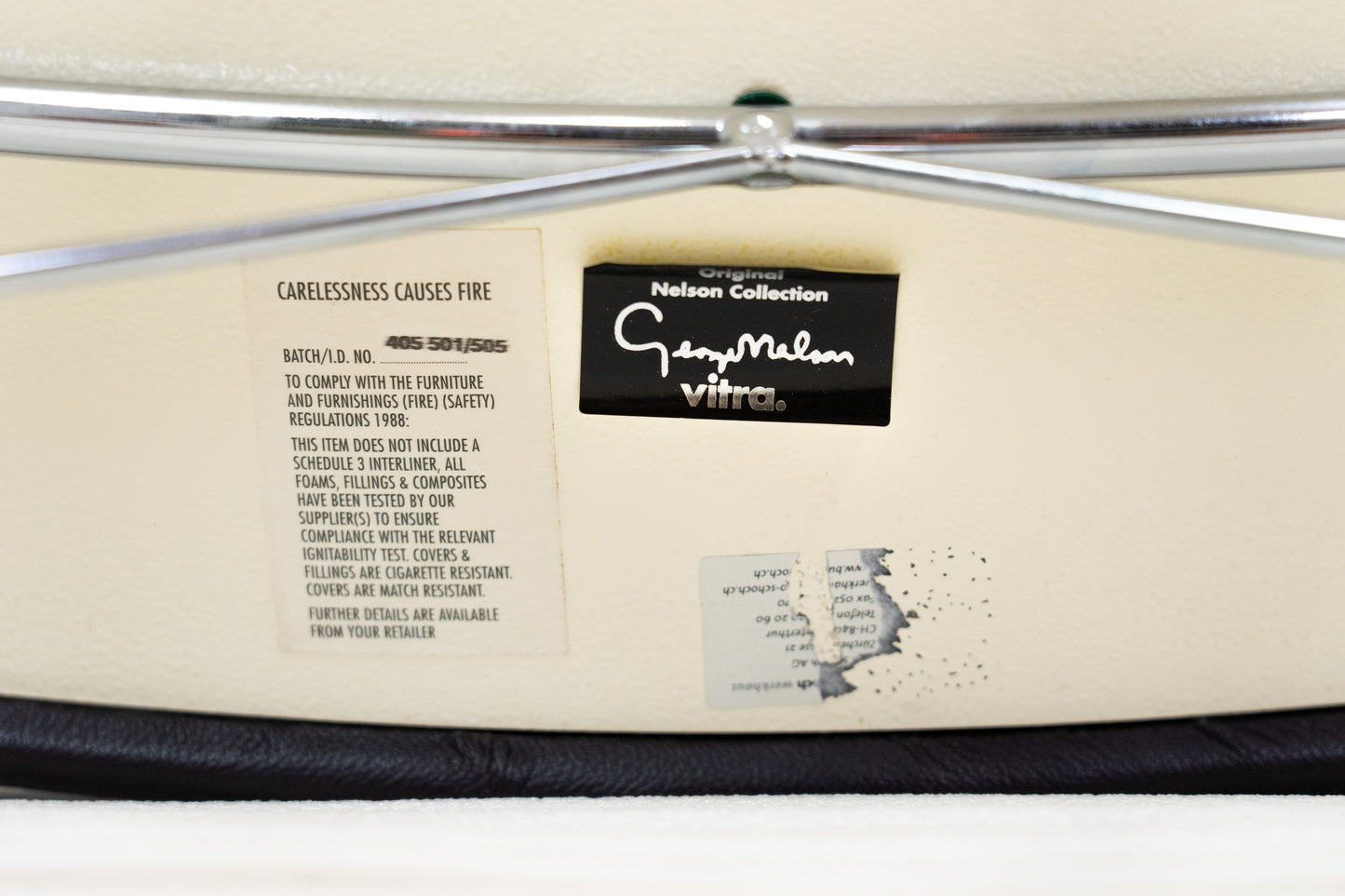 Vitra Coconut Chair Leder Nr. 2