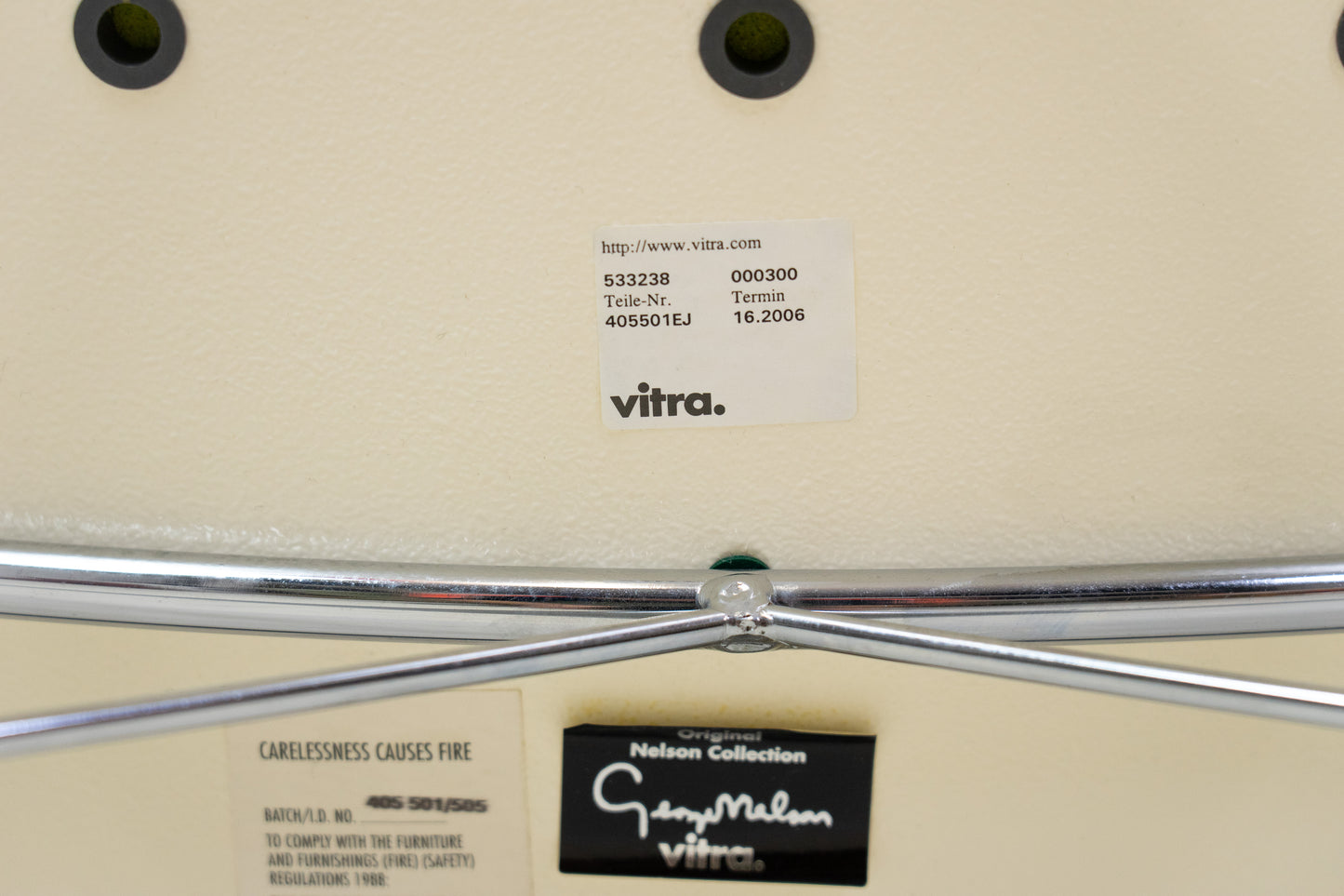 Vitra Coconut Chair Leder Nr. 2