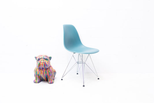 Vitra Eames Plastic Sidechair DSR Blau